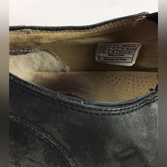 UGG leather slip on loafers men’s 11 gray - Picture 10 of 11